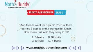 Math Practice Problem Grade 1 Question 310