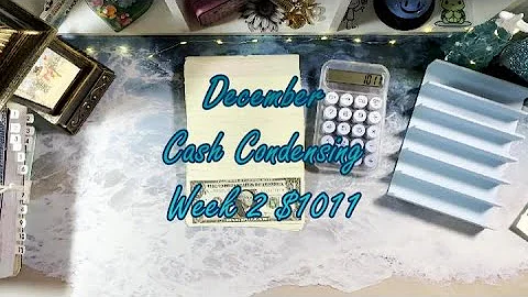 December Cash Condensing Week 2 $1011 Going Back towards the HYS