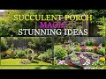 Succulent Porch Magic 🌿 | 25 Upcycled Ideas to Instantly Boost Your Curb Appeal