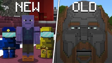 Newest vs Oldest Minecraft Marketplace Mods...