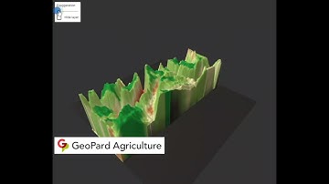 GeoPard 3d field model overlaid with a Field Potential map