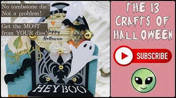 13 CRAFTS OF HALLOWEEN: GETTING THE MOST FROM YOUR DIES || MEMORYDEX CARD TUTORIAL