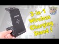 Ciyoyo 3-in-1 Wireless Charging Stand for Apple iPhone/Watch/Airpods! : REVIEW