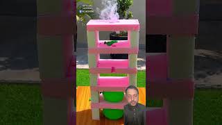 Kinetic sand crushing balloon challenge