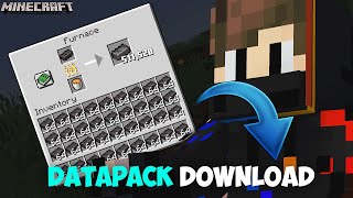 Minecraft but smelting multiples items data pack download | Minecraft Tutorials #7