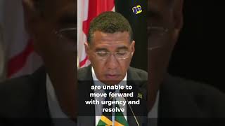 PM Andrew Holness opening statement re: Haiti