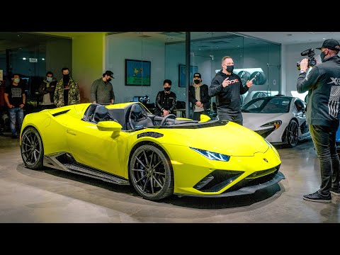 INTRODUCING MY NEW LAMBORGHINI HURACAN EVO APERTA! *840 HP Supercharged V10*