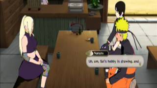 Naruto Shippuden Ultimate Ninja Storm 2 Friendship Event Naruto,Sai,Ino