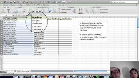 Funcion texto en columnas en excel