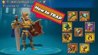 Mastering TRAPS : Top Tips for defending Rallies in #lordsmobile