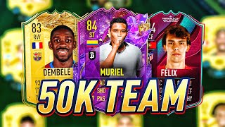 BEST POSSIBLE 50K FUT CHAMPS TEAM (50K SQUAD BUILDER) - FIFA 23 ULTIMATE TEAM