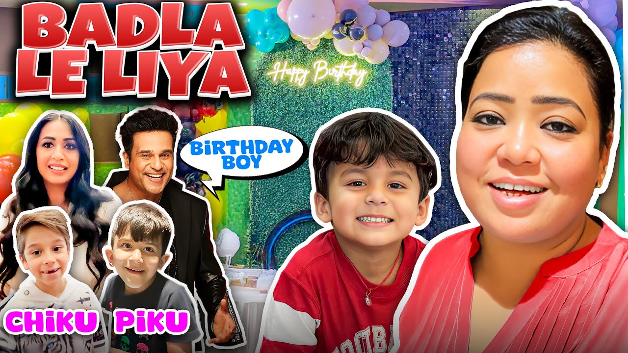 @KrushnaKashmera Ke Baccho Se Golla Ne Apna Badla Liya😤| Bharti Singh | Haarsh Limbachiyaa | Golla