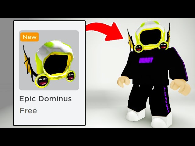 I made a fake dominus with the new prime gaming item : r/RobloxAvatars