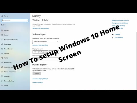 How To Change Screen Resolution and Size, Setup windows screen desktop and laptop screen size change