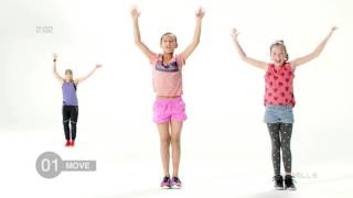 Modern dance moves for kids | Free class