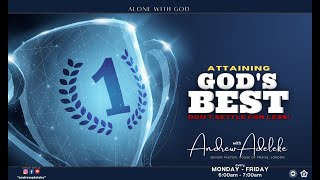 Alone With God | Andrew Adeleke | 01|12|2021