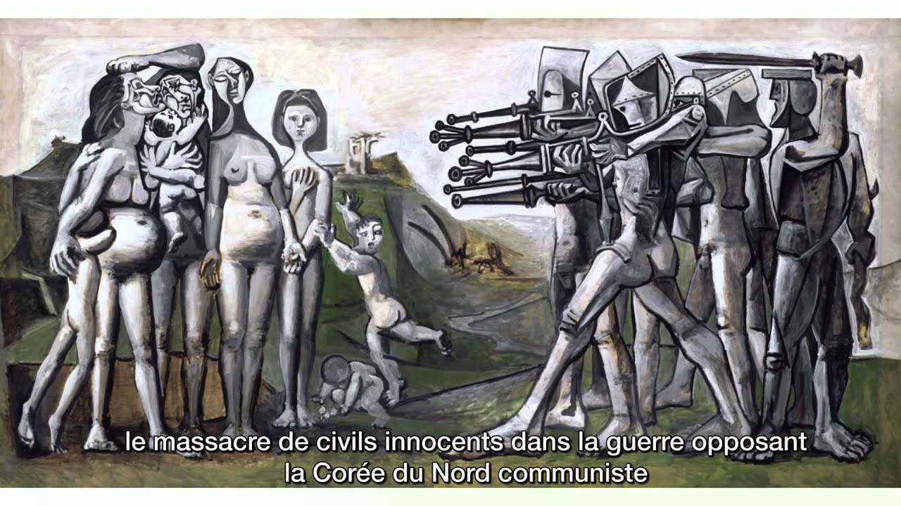 Picasso, l'engagement politique : le parti communiste français - YouTube