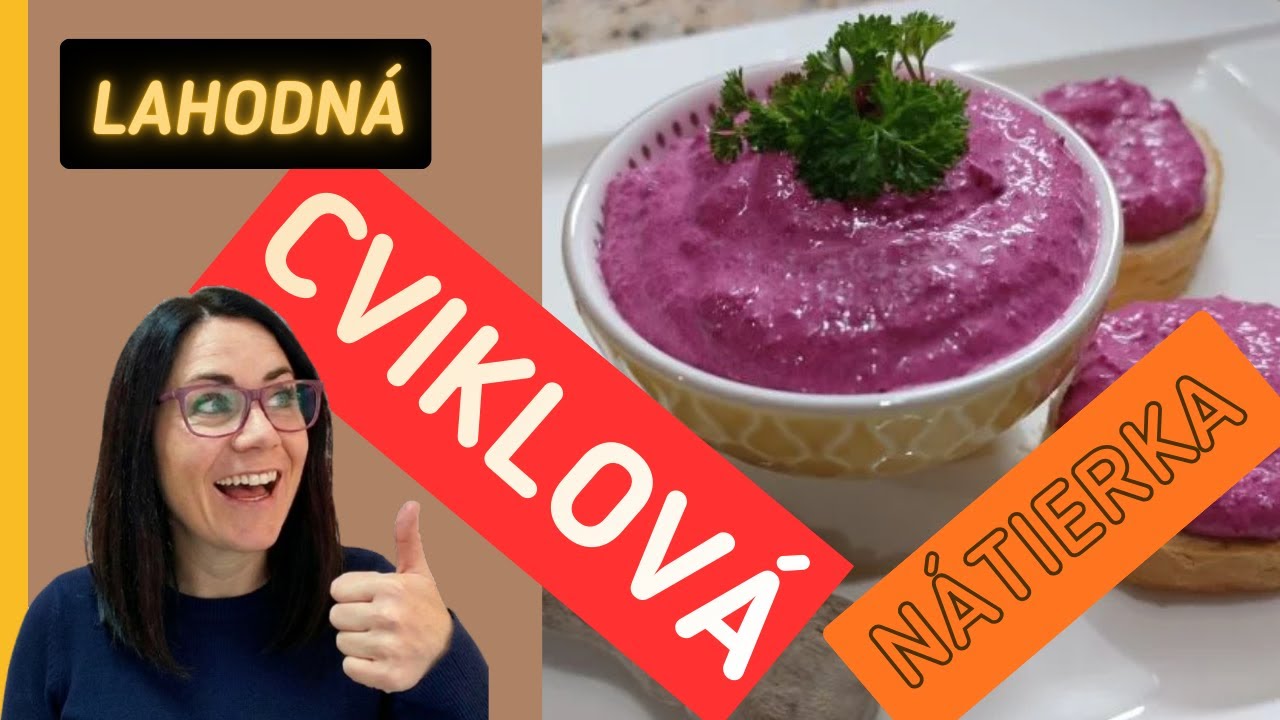 Cviklová nátierka – rýchly a zdravý recept | Recepty pre Vás