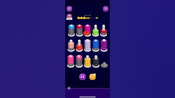 Nut Sort Level 143 Walkthrough