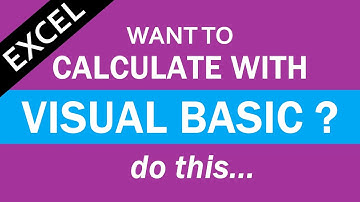 How to Add and Subtract using Visual Basic Buttons in Excel