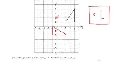 Summer 2017 IGCSE 3HR Q8 Transformations