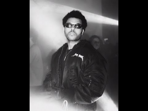 The Weeknd wearing the Oliver Peoples - Fai (OV5484SU) in Black with Midnight Express Polar Lenses.