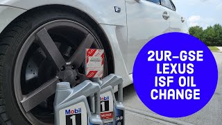 2008 Lexus ISF Oil Change  2URGSE