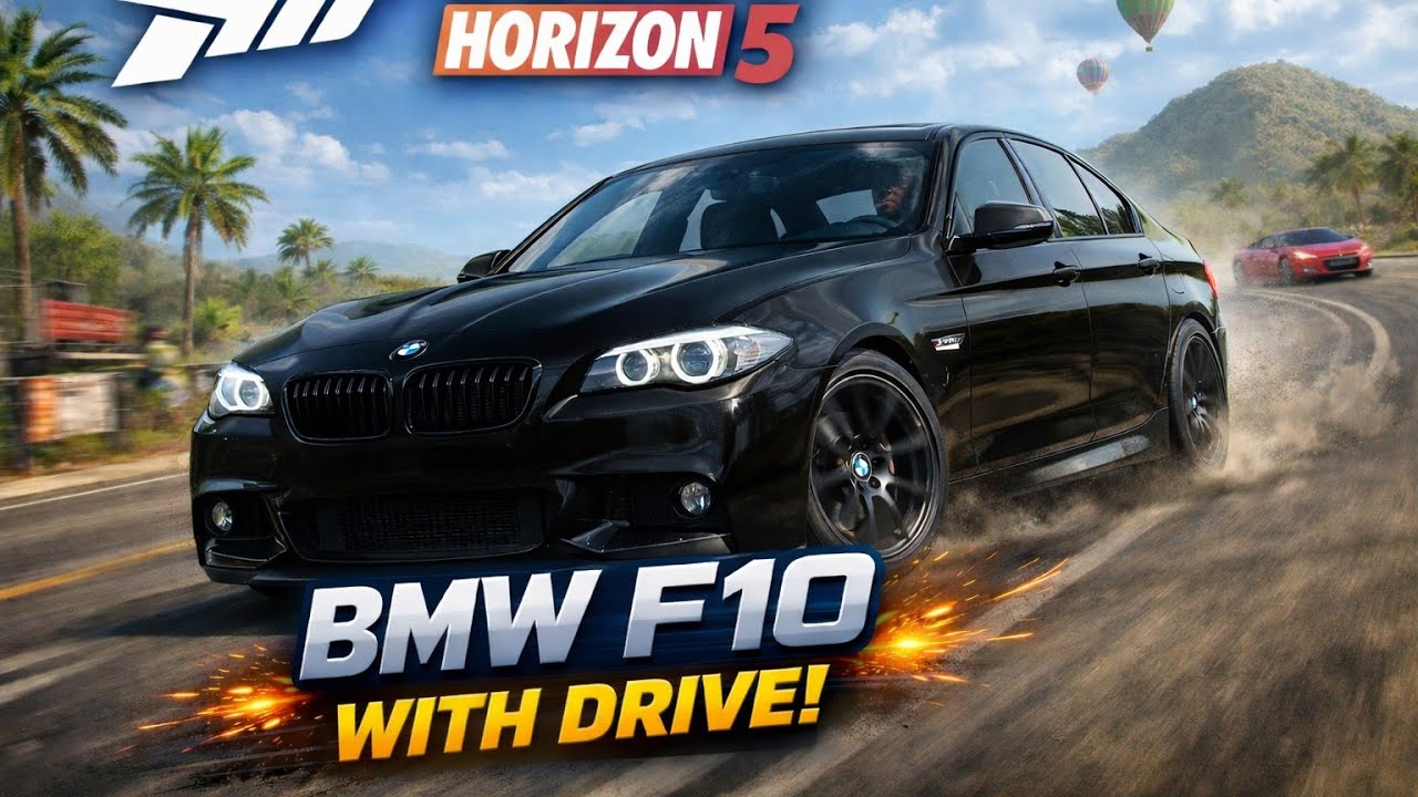 BMW F10 Night Drive | Forza Horizon 5
