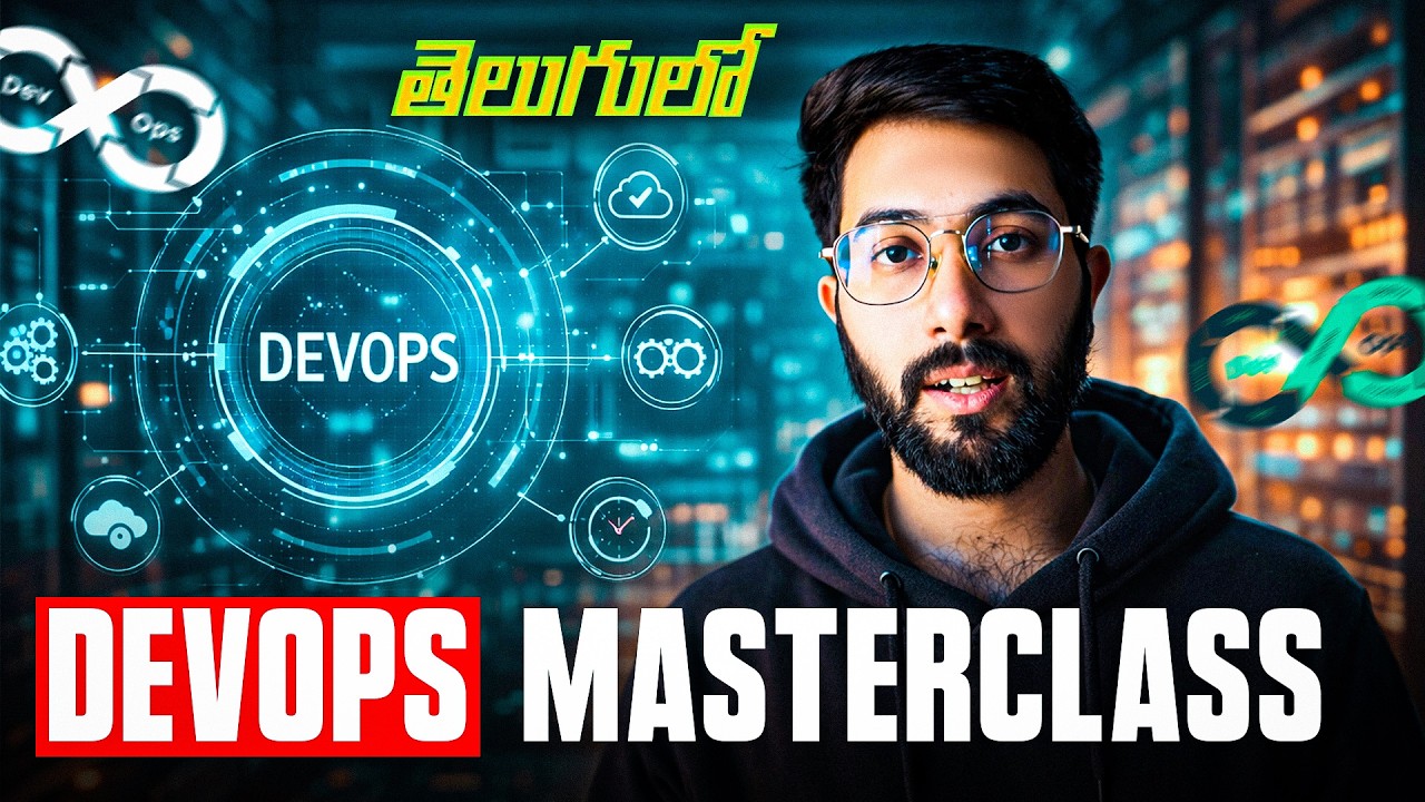 DevOps Roadmap & Materclass in 2026 | Telugu | Vamsi Bhavani
