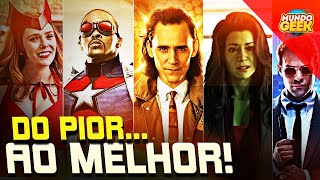 da PIOR a MELHOR SÉRIE DA MARVEL: TODAS AS 22 SÉRIES ANALISADAS E RANKEADAS