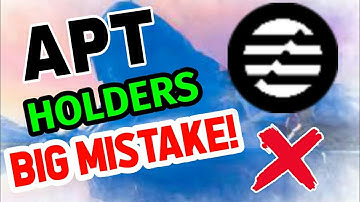 APT Coin Urgent News! Aptos Price Prediction! Aptos coin News Today