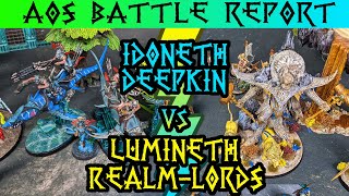 Idoneth Deepkin vs Lumineth Realm-lords | Age of Sigmar 3.0 | 2000 Point Battle Report
