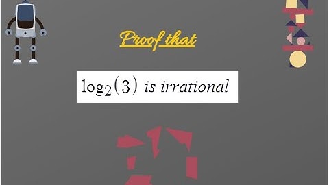 Proof of log((base 2) 3) is irrational