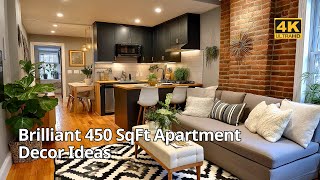 This 450 Sq Ft NYC Apartment Proves Small Spaces Can Feel Luxe