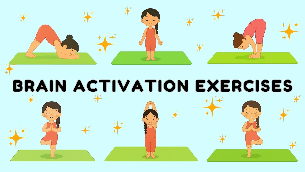 Brain Activation Exercises | Yoga for Sharp focus and Memory | Yoga for ...