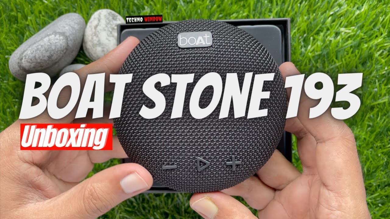 boAt Stone 193 Bluetooth Speaker Unboxing 800mAh battery offers a