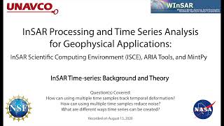 InSAR Time-series: Background and Theory