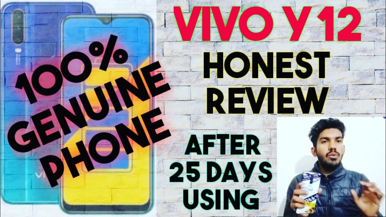 Vivo y12 Honest review using after 25 days || why vivo y12 phone best