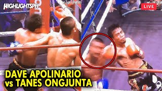 KNOCKOUT VICTORY! | Dave Apolinario vs Tanes Ongjunta - HIGHLIGHTS