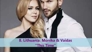 Eurovision 2015 top 40