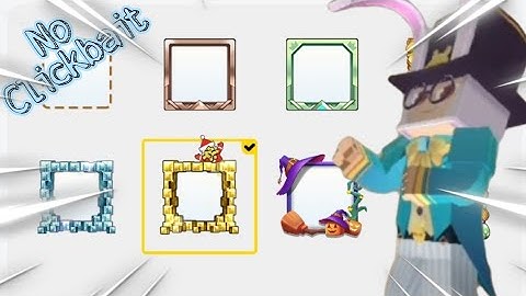 NEW GLITCH!! To Unlock All The Frames without GCUBES in Blockman Go!! NO CLICKBAIT