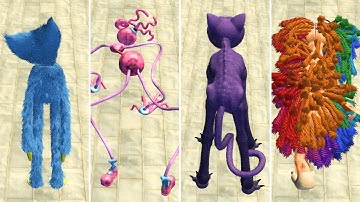 Playing As Chapter 1, 2, 3, 4 Monsters from Poppy Playtime | Garry