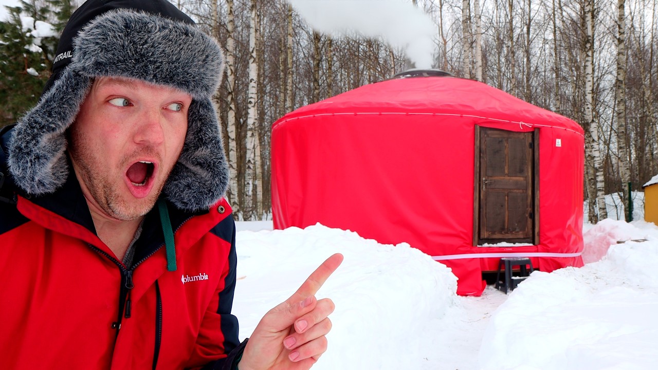 СОБРАЛ ЮРТУ! КРУГЛЫЙ ДОМ НЕ ДЛЯ ВСЕХ!