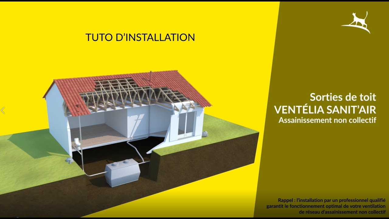 Comment installer VENTÉLIA SANIT'AIR, les deux sorties de toit pour — free download