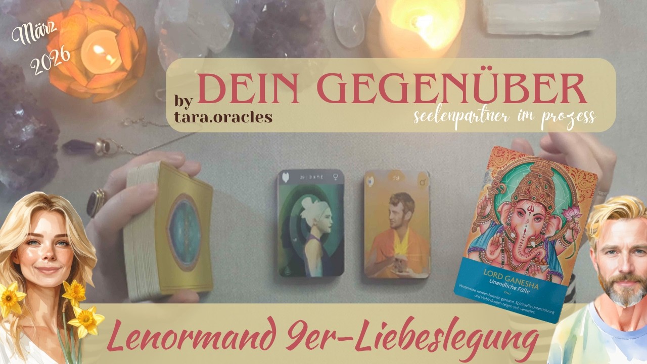 💓Botschaft von Lord Ganesha!✨Ihr werdet beide geführt! Vertraue auf dieses innere Wissen! März 2026