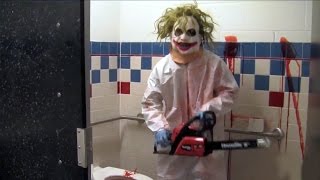 Chainsaw Scare Prank