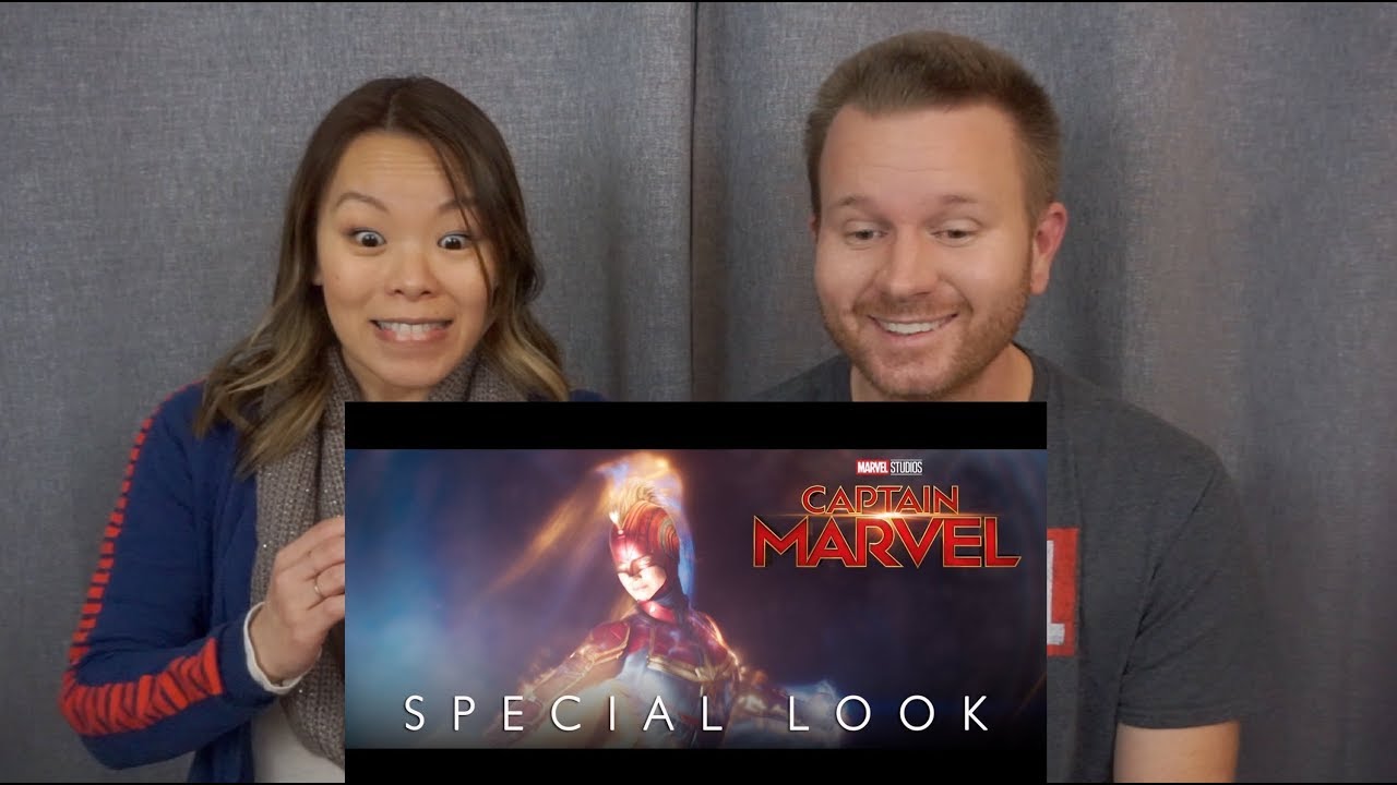 **NEW** Captain Marvel Special Look | Reaction & Review