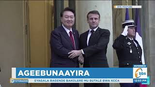 Eyali Pulezidenti Wa South Korea Bamusalidde Gwa Kusibwa Mayisa