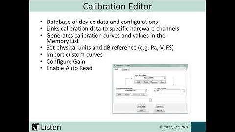 SoundCheck Tutorial #2-1 - Calibration - SoundCheck Calibration Basics