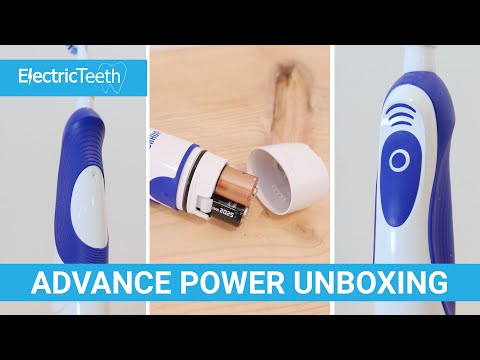 Oral-B Advance Power Battery Powered Electric Toothbrush Unboxing